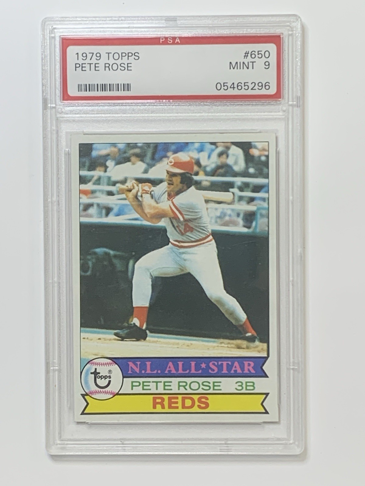 1979 Topps PETE ROSE #650 PSA 9 ** RXAEK5296