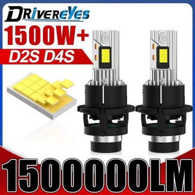 1500W Professional Headlight 1500000LM, 6000K Natural White, 9580 CSP (D2/D4)