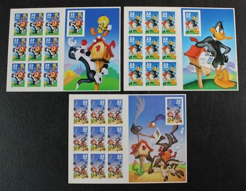 CKStamps: US Stamps Collection Scott#3205 3307 3392 Mint NH Error 10th Uncut