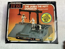 Star Wars The Jabba Hutt Dungeon--with Box & Instructions - 2 Of The Figures.