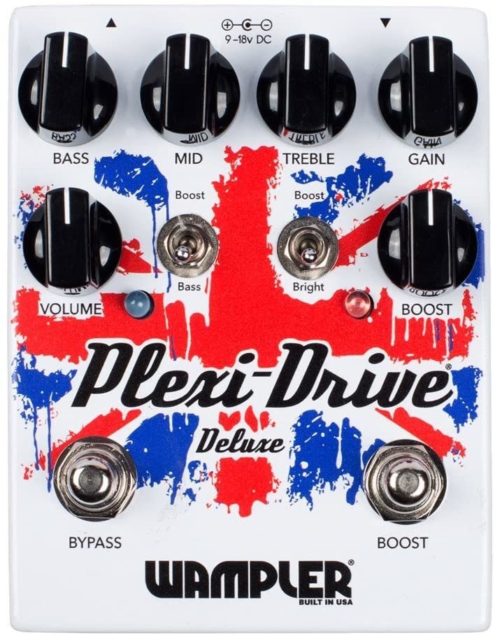 Pédale d'effets guitare Wampler Plexi-Drive Deluxe V2 Distortion & Overdrive