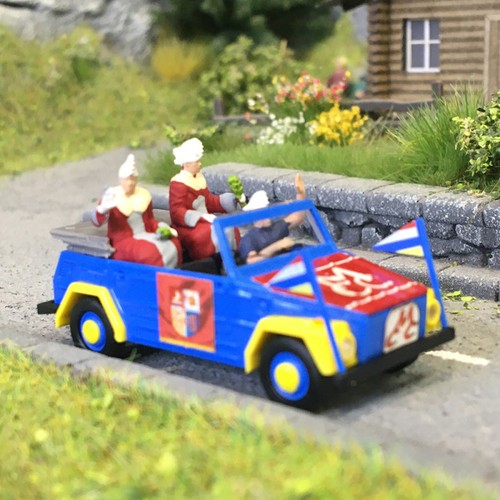 Volkswagen 181, Voiture de coursier - BUSCH 52730 - HO 1/87 | Zustand: Neuf