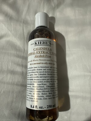 KIEHL'S CALENDULA Herbal-Extract Toner Alcohol-Free 8.4fl.oz/250ml NEW