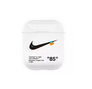 Airpods 1 2 Case Nike Air Off White 85 Design Hulle Silikon White Edition Kaufen Bei Hood De