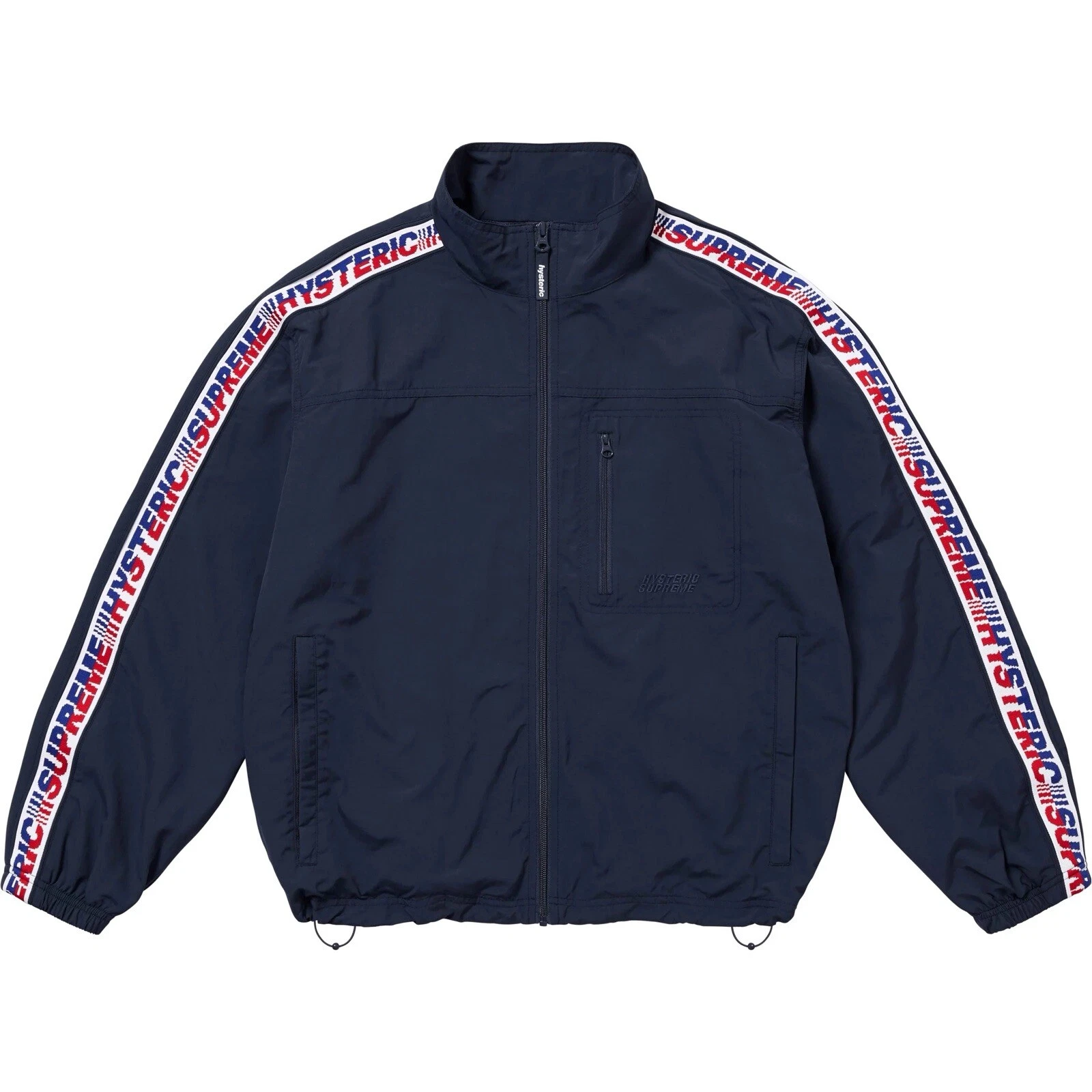 VESTE DE SURVÊTEMENT SUPREME®/HYSTERIC GLAMOUR FW24 en bleu marine homme taille XL