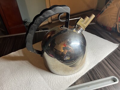 値下げ　Alessi メロディWhistle Kettle ALESSI Italy Kettle Teapot Whistle INOX 18/10 | eBay