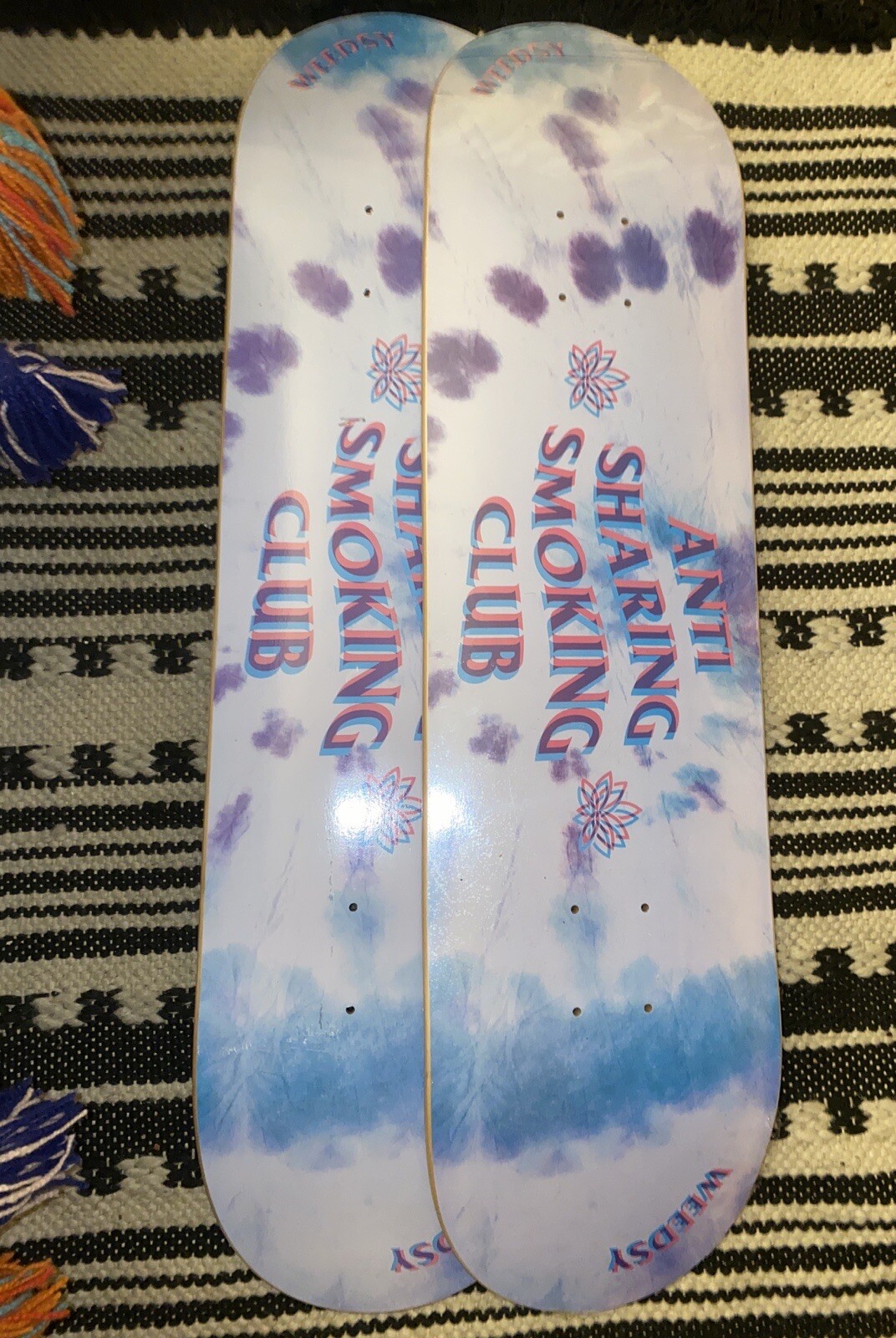 Weedsy Skateboard Deck New-image