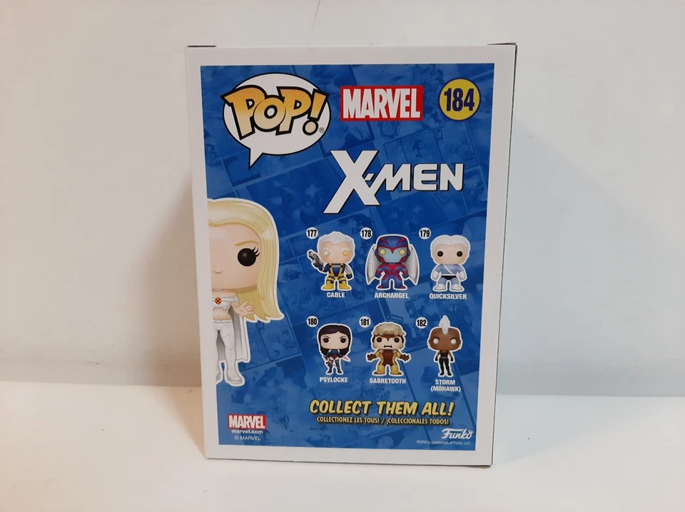 Figura Vinilo Pop X-Men Emma Frost # 184 Foto 3 de 4