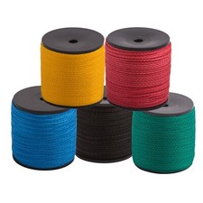 5  Spulen / 5 Farben 0,04&euro;/m  Schnur 2mm 100m Maurerschnur Fliesenschnur Kordel