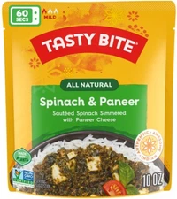 Tasty Bite Indian Kashmir Spinach - Gluten Free, Vegetarian 10 oz (Pack of 3)