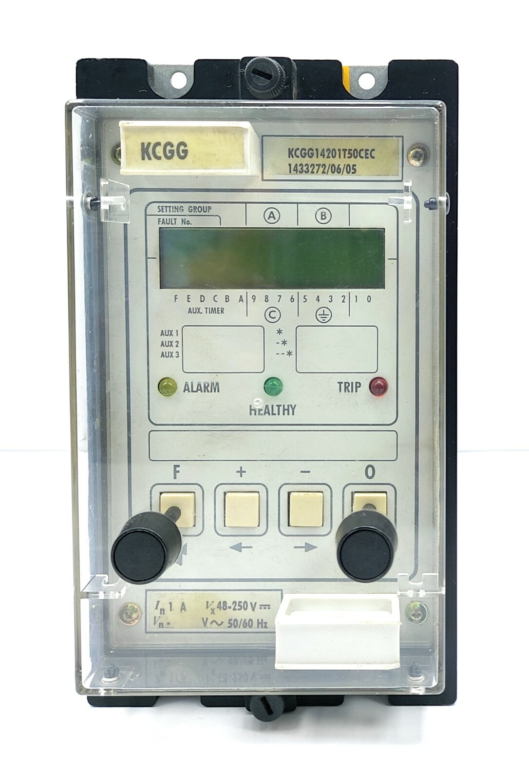 Areva KCGG14201T50CEC Relè Di Protezione AC Monofase Sovracorrente