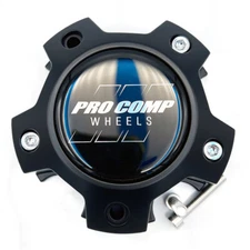 Pro Comp Wheels 504155042 JF023-2  Center cap, Matte Black 4.75" O.D. 5x114/127