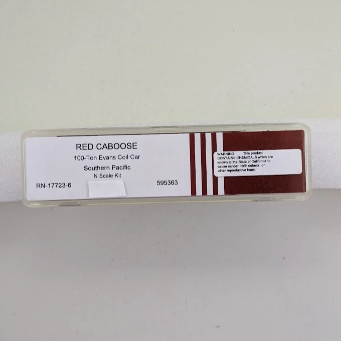 Red Caboose RN-17723-x N Scale Kit - 100 Ton Evans Coil Car - Southern Pacific - Image 2 of 2