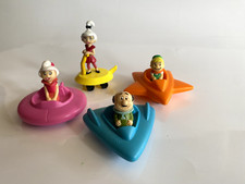 1989 Wendy's Kid Meal Toys The Jetsons Spaceships Set of 4