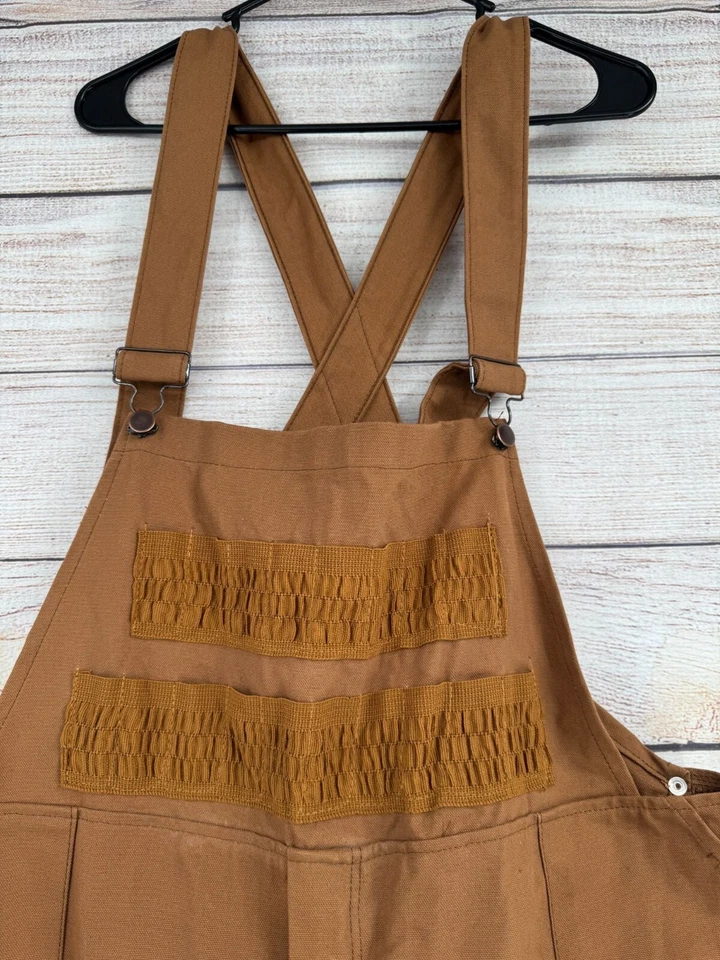 Red Head Hunting Bib Overalls Men's Size Large Brown - Image 4 of 4