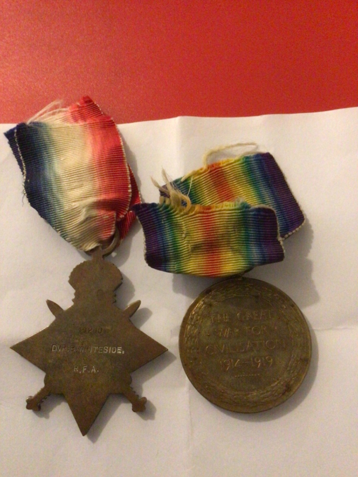 ww1 medals original eBay
