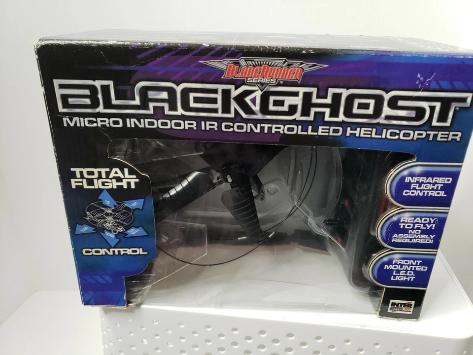 Black ghost Micro Indoor IR Controlled Helicopter Blade Runner Series Rare - Image 2 of 4