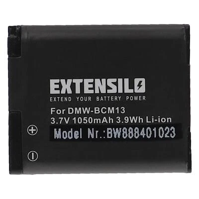 EXTENSILO Batería reemplaza Panasonic DMW-BCM13PP DMW-BCM13E DMW-BCM13 1050mAh