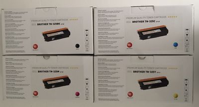 4x KMP B-T38 B-T39 B-T40 B-T41 ersetzt Brother TN-325 tn 325 bk c m y