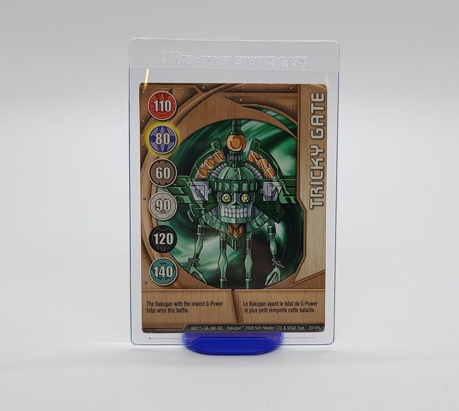 Bakugan Series 3 - 20/48B Copper Gate Card - Tricky Gate | eBay