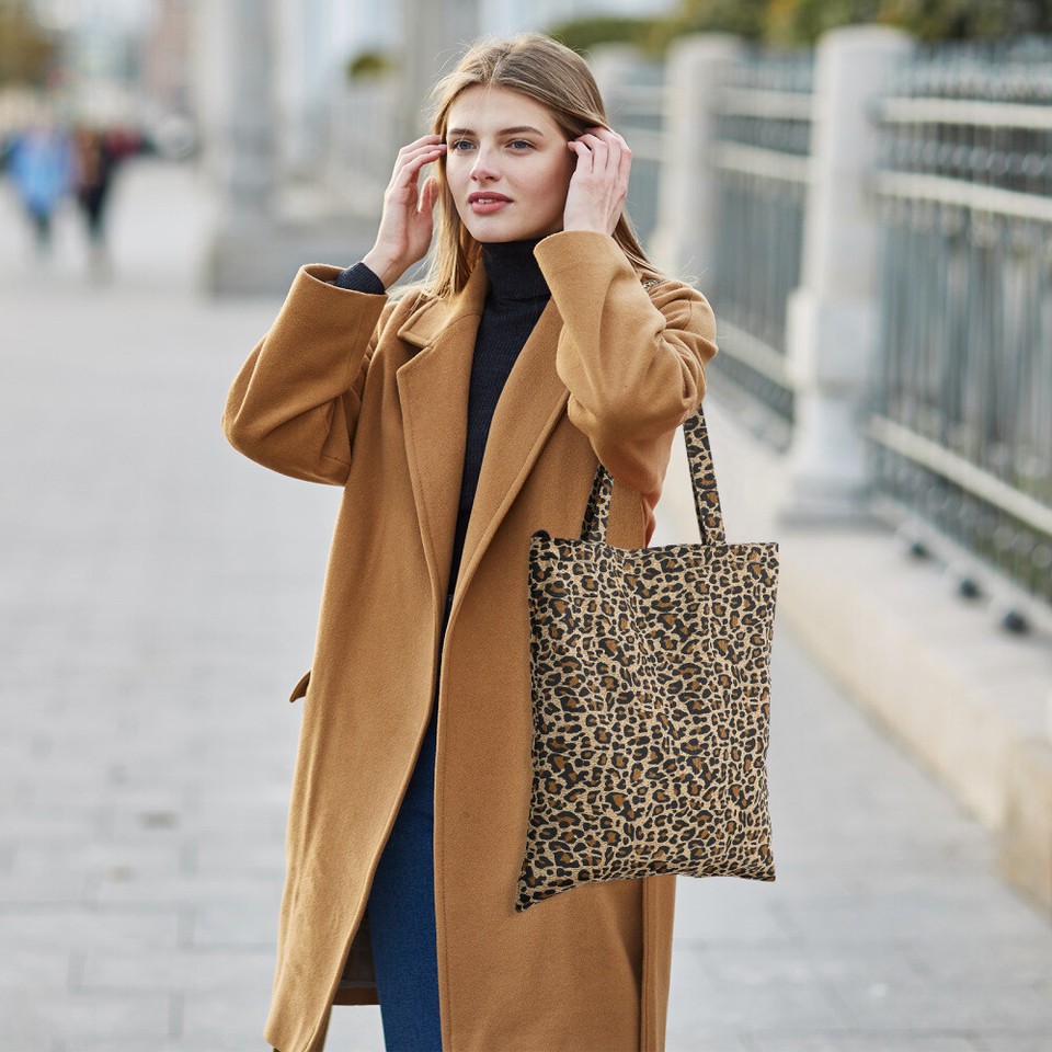 Women Bag School Leopard Wallet Printing Shoulder Womens Tote Bags Miss