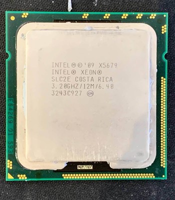 Intel Xeon X5679 Six Core 12 Thread 3.2G12MB LGA1366 CPU Processor