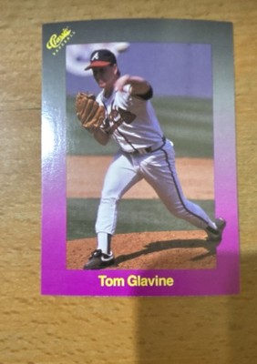 1989 Classic Update Purple Travel Edition - Tom Glavine #159