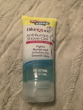 Bikini Zone Anti-Bumps Shave Gel Paraben-Free for Sensitive Bikini Areas 5 Fl Oz