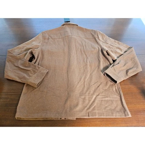 Scotch & Soda Shirt Jacket Mens XL Brown Wool Blend Overshirt 158432 image 6
