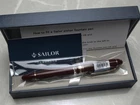 Japanese Fountain Pen Sailor 1911 Profit Realo Maroon 21K Fine-nib 11-3924-232