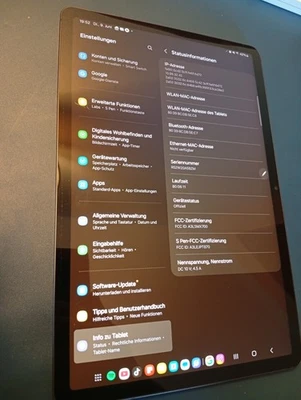 Samsung Galaxy Tab S8 Wifi 128GB, Wi-Fi, 11 Zoll - Schwarz (Android) - Bild 1 von 4