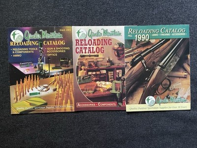Gander Mountain Reloaders Catalogs (3) 1990s