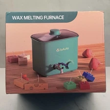 TOAUTO 4L Wax Melter Electric Melting Pot Pour Spout for Soap Candle Making 120V