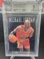1993-94 Skybox Premium Center Stage MICHAEL JORDAN #CS1 BGS 9 MINT