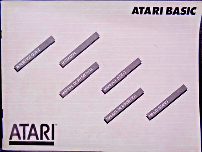 ATARI XL/XE -- ATARI BASIC (ATARI - MANUAL) #3ML