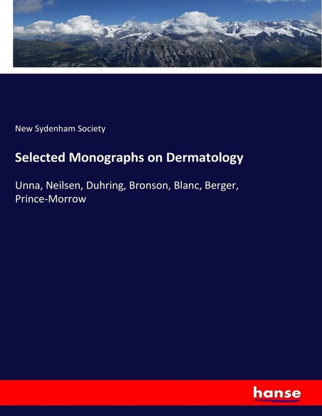 Selected Monographs On Dermatology New Sydenham Society-image