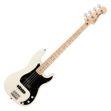 Fender Squier Affinity Precision Bass PJ-Pickups Ahorngriffbrett Olympic White