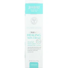 Silver Biotics Advanced Healing Silver Sol Nano Silver Infused Skin Cream 3.4 Oz