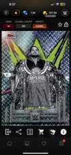 2025 WWE Topps Slam Digital SANTOS ESCOBAR Finest Checkerboard Iconic Read