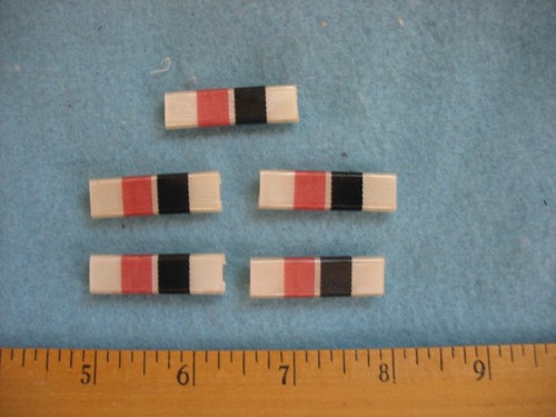 One Mint Navy/Marine Corps 0.35 inch China Liberation Ribbon Wolf Brown Plastic