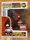 Funko Marvel Zombies POP! Marvel Deadpool with Headpool Bobble-head #667