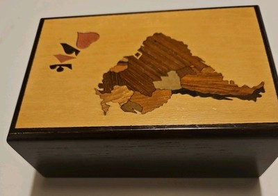 Schatztruhe für Geldgeschenke oder kleine Schätzen Vintage 