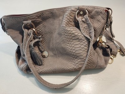 Damenhandtasche von Jenrigo Italy, echt Leder,   42 x 28 x 18 cm ,  Top Zustand