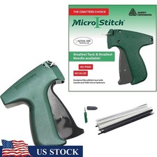 Ultra Fine Needle Tagging Tool Complete Kit W/ 1080 Micro Fasteners Crafts New