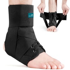 Ankle Brace, Lace Up Adjustable Support for Running, Basketball, Injury Recov...