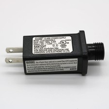 24V 6W LED Controller Class 2 Power Supply Transformer, Low Voltage US Plug for
