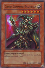 Chaos Command Magician - MFC-068 - Ultra Rare - Unlimited Edition - Damaged