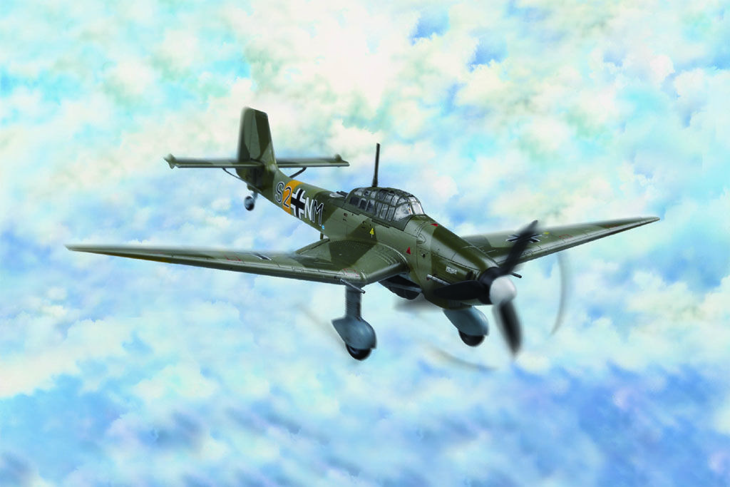 Hobbyboss 80286 - 1:72 Junkers Ju-87D-3 Stuka - New