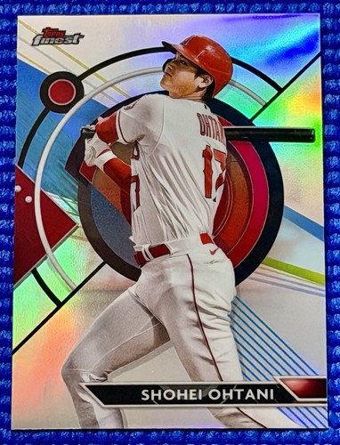 2023 Topps Finest Baseball - Shohei Ohtani #17 Refractor Angels Dodgers