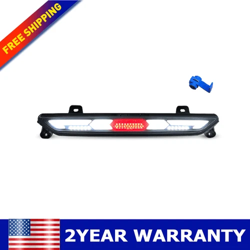 SMOKED LENS LED Rear Third 3rd Brake Reverse Light For 24-Up Ford Mustang S650